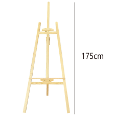 Számfestő Premium 175 cm-es Fa Festőállvány - összerakható kreatív és készségfejlesztő
