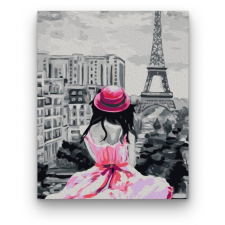 Számfestő Romantikus Párizs - számfestő készlet kreatív és készségfejlesztő