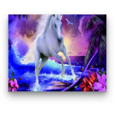 Számfestő Vágtató Unikornis - akciós számfestő készlet (20x30cm) kreatív és készségfejlesztő