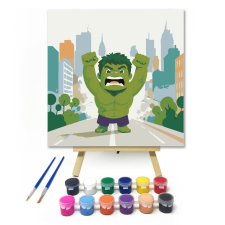 Számfestő Városi óriás - gyerek számfestő készlet kreatív és készségfejlesztő