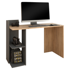  Számítógépasztal, artisan tölgy/grafit, ANDREO NEW íróasztal