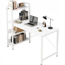  SZÁMÍTÓGÉPES ASZTAL LOFT ASZTAL FEHÉR ASZTAL MODERN KÖNYVESPOLC JÁTÉKASZTALLAL íróasztal