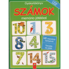  Számok - Gyakorlókönyv memória játékkal 4 éves kortól gyermek- és ifjúsági könyv