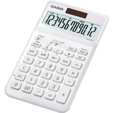 Számológép, asztali, 12 számjegy, CASIO "JW 200SC", fehér számológép