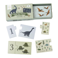  Számolós dinoszauruszos kirakós A Little Lovely Company-től puzzle, kirakós