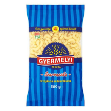 Száraztészta szarvacska GYERMELYI 4 tojásos 500g tészta