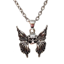  Szárnyas koponya medál lánccal nyaklánc
