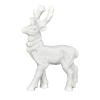  Szarvas álló poly fehér 9,5cm
