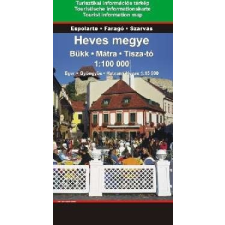 Szarvas András Heves megye térkép Szarvas 2008 1:100 000 térkép