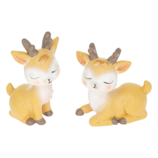  Szarvas cuki poly 6,5-8cm 2db-os csomag dekorációs kellék
