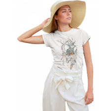  Szarvas Hold - Női Póló női póló