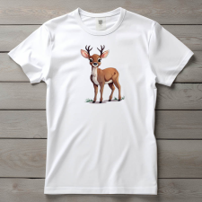  Szarvas póló (Férfi)(Karakterek) férfi póló