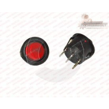 Szarvasi Billenőkapcsoló STV07 piros,világítós kerek kávéfőző kellék