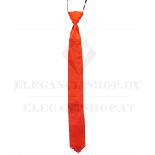  Szatén gumis nyakkendő - Piros nyakkendő