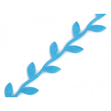  Szatén paszomány levelekkel - 22,5 m rövidáru