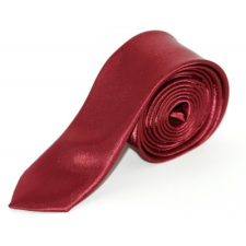  Szatén slim nyakkendő - Bordó nyakkendő