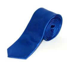  Szatén slim nyakkendő - Királykék nyakkendő