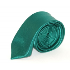  Szatén slim nyakkendő - Tűrkízzöld nyakkendő