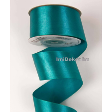  Szatén szalag 38 mm x 22.86 m - Türkizkék szalag, masni