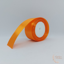  Szatén szalag 40 mm narancssárga szalag, masni