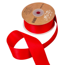  Szatén szalag matt Red 38mmx20m dekorációs kellék