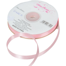  Szatén szalag pink 10mmx50m dekorációs kellék