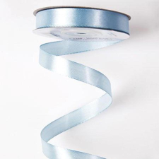  Szatén szalag világoskék, szélessége: 12 mm.  Az ár egy méterre vonatkozik dekorációs kellék