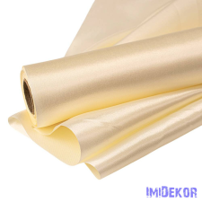  Szatén tekercs 23cm x 10m - Krém dekorációs kellék