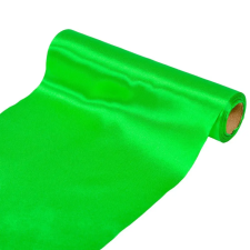  Szatén tekercs 30 zöld 23cm x10m dekorációs kellék