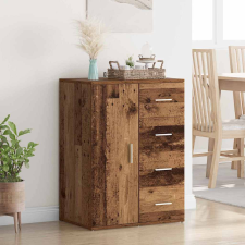  Széf fiókkal Öreg fa 59 x 39 x 80 cm Faanyag bútor