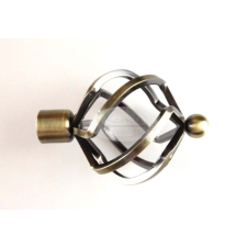  Szeged óarany karnis végzáró 16 mm-es karnisrúdra 2 db/cs. karnis, függönyrúd