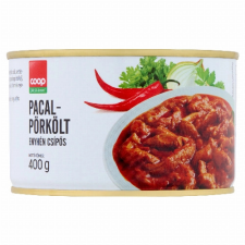 SZEGEDI PAPRIKA ZRT Coop enyhén csípős pacalpörkölt 400 g konzerv