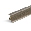 Szegélyléc „íves” Naturel Bourbon tölgy fekete, PVC hossz 250 cm, élmagasság 56 mm, NATNGF070