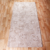  Szegett szőnyeg 100×200 cm – Beige színben kocka mintával