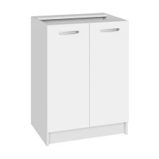  Szekrény D60 ECO Fehér HG bútor