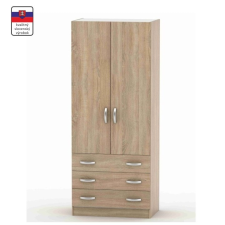  Szekrény, tölgy sonoma, BETTY 2 BE02-001-00 bútor