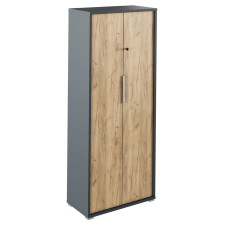  Szekrény zárral, grafit/tölgyfa artisan, RIOMA NEW  TYP 31 bútor