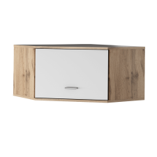  Szekrénymagasító TYP 10, wotan tölgy/fehér, CYRIL bútor