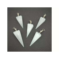 Szelenit medál magas piramis 10x30mm medál