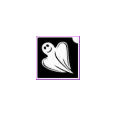  Szellem (csss0590) csillámtetoválás