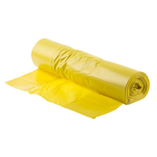 Szemeteszsák 50x50 cm 0.015 mm, 25 liter, 20db sárga tisztító- és takarítószer, higiénia