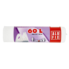 Szemeteszsák ALUFIX 60L köthetőfüles 12 db/tekercs tisztító- és takarítószer, higiénia