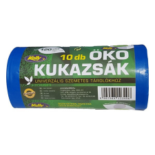 Szemeteszsák KELLY ÖKO 70x110 cm 120L 10 db/tekercs tisztító- és takarítószer, higiénia