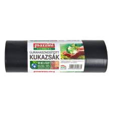 Szemeteszsák MAZZINI 150L újtrahasznosított 10 db/tekercs tisztító- és takarítószer, higiénia