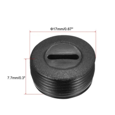  Szénkefe tartó sapka ø17 , kupak, zárófedél kisháztartási gépek kiegészítői