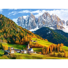 Szent Magdolna templom puzzle 2000 darabos, Dolomitok puzzle, kirakós