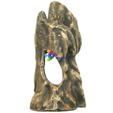 Szer-Ber Álló fél fatörzs kerámiából (8 x 5 x 18 cm) akvárium dekoráció