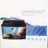  SZER-BER Starter szett 40 szögletes fekete akvárium szett 25 l 40x25x25 cm