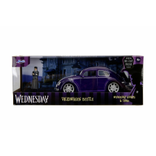  Szerda Addams és Thing figurakészlet Volkswagen Beetle 1972 Jada autóval makett