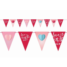  Szerelem Love is in the air zászlófüzér 270 cm party kellék